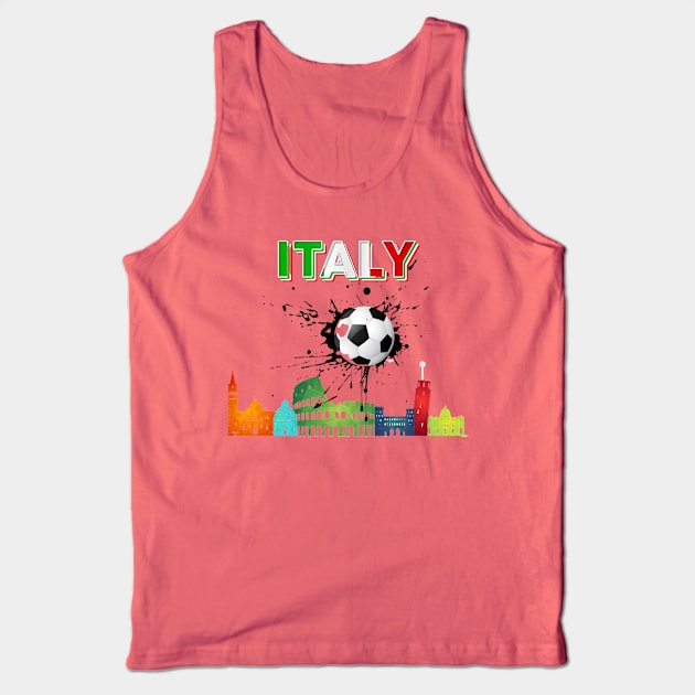 Italia! Tank Top by HROC Gear & Apparel